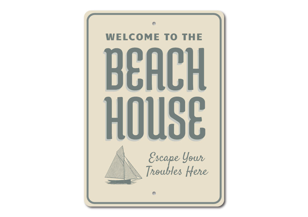 Seaside Beach House Sign