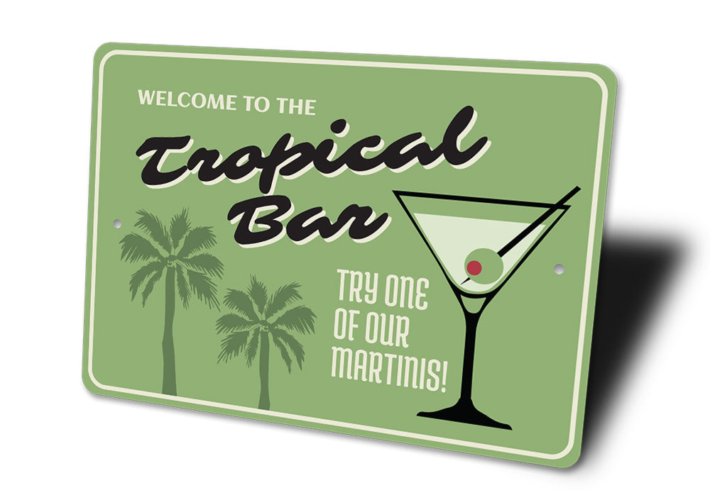 Tropical Bar Sign