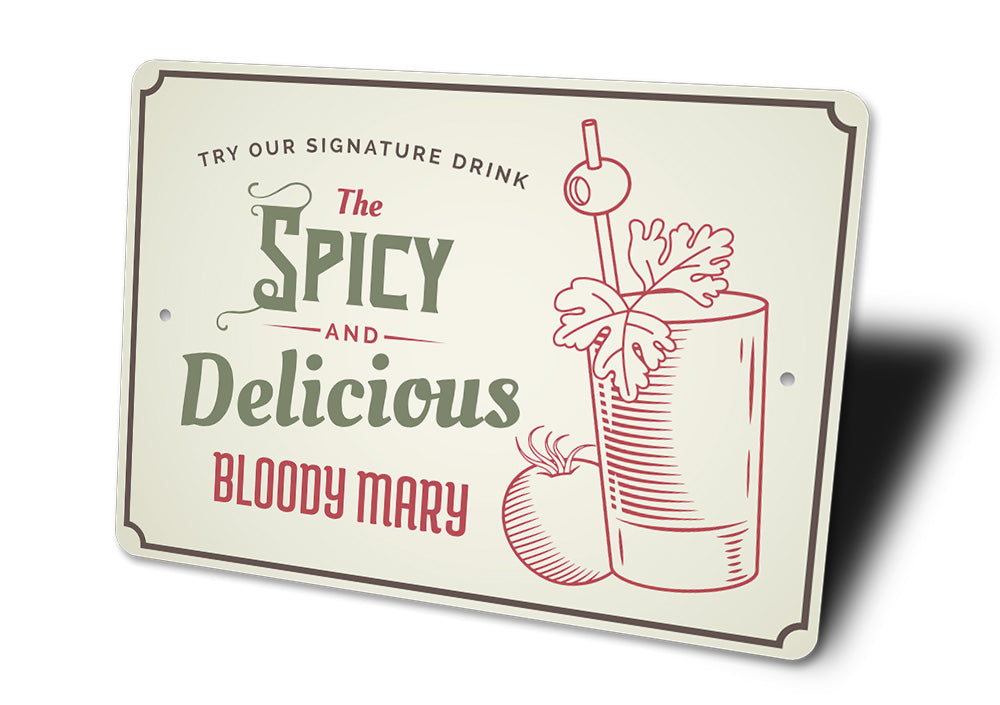 Bloody Mary Sign