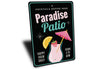 Paradise Patio Sign
