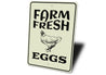 Egg Farm Sign