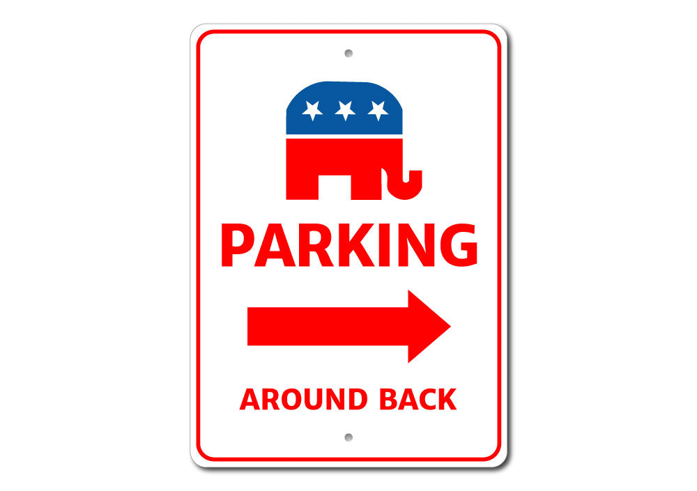 Republican Parking Sign