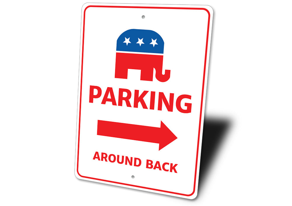 Republican Parking Sign