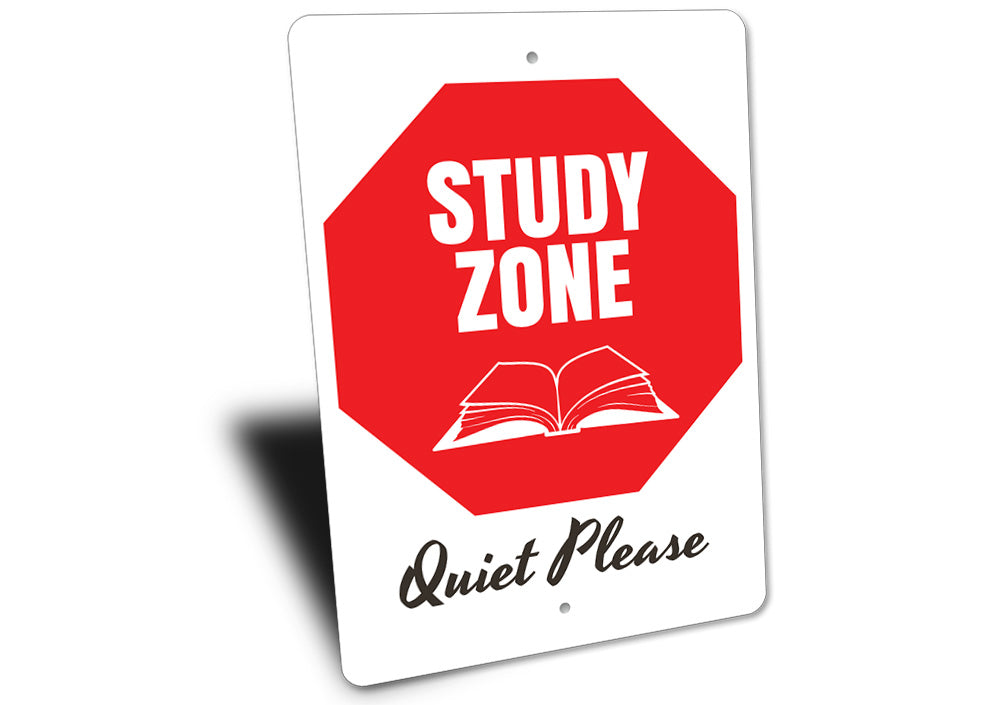 Study Zone Sign