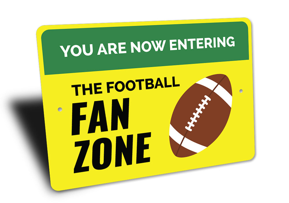 The Football Fan Zone Sign