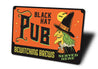 Black Hat Pub Sign