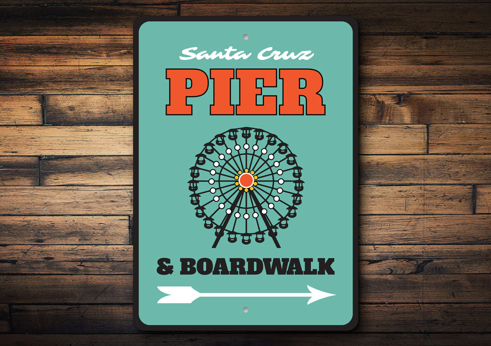 Pier and Boardwalk Sign