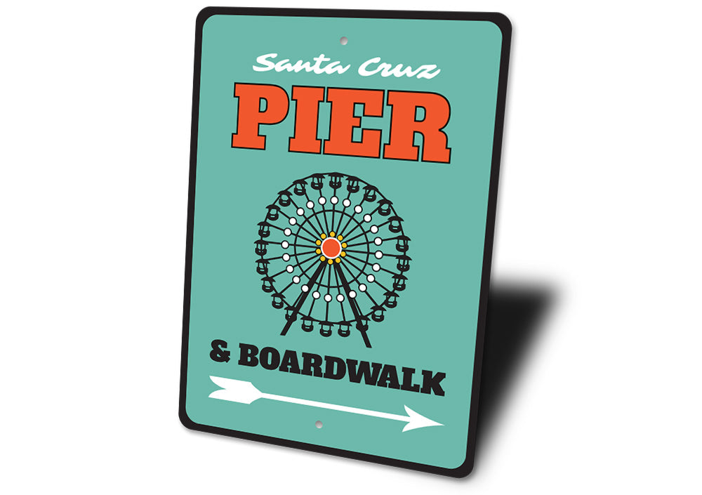 Pier and Boardwalk Sign