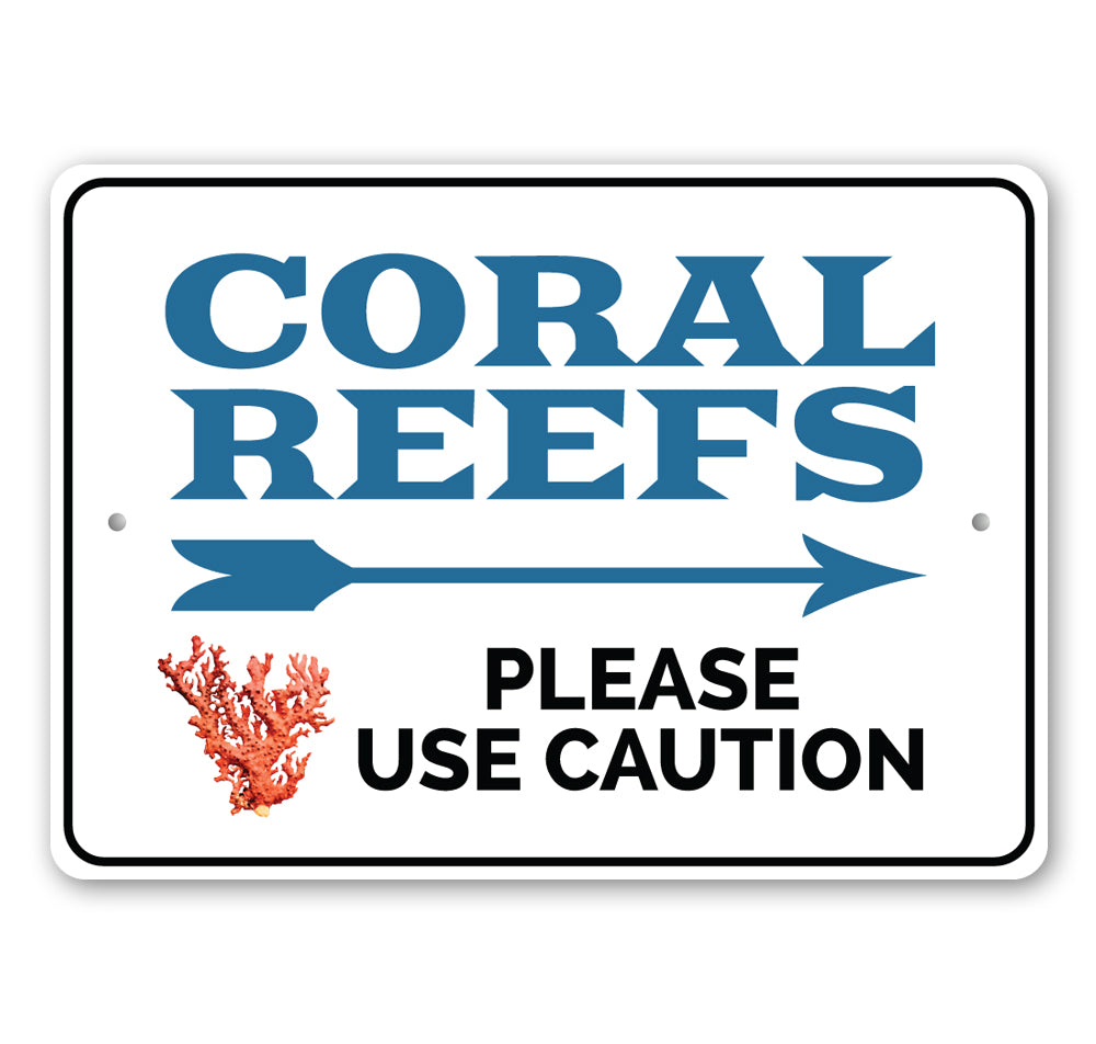 Coral Reefs Sign – Lizton Sign Shop