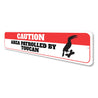 Toucan Caution Sign Aluminum Sign