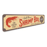 Gulf Shores Shrimp Boil Sign Aluminum Sign