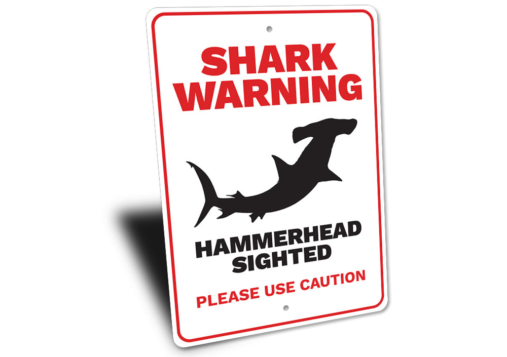 Hammerhead Shark Sign