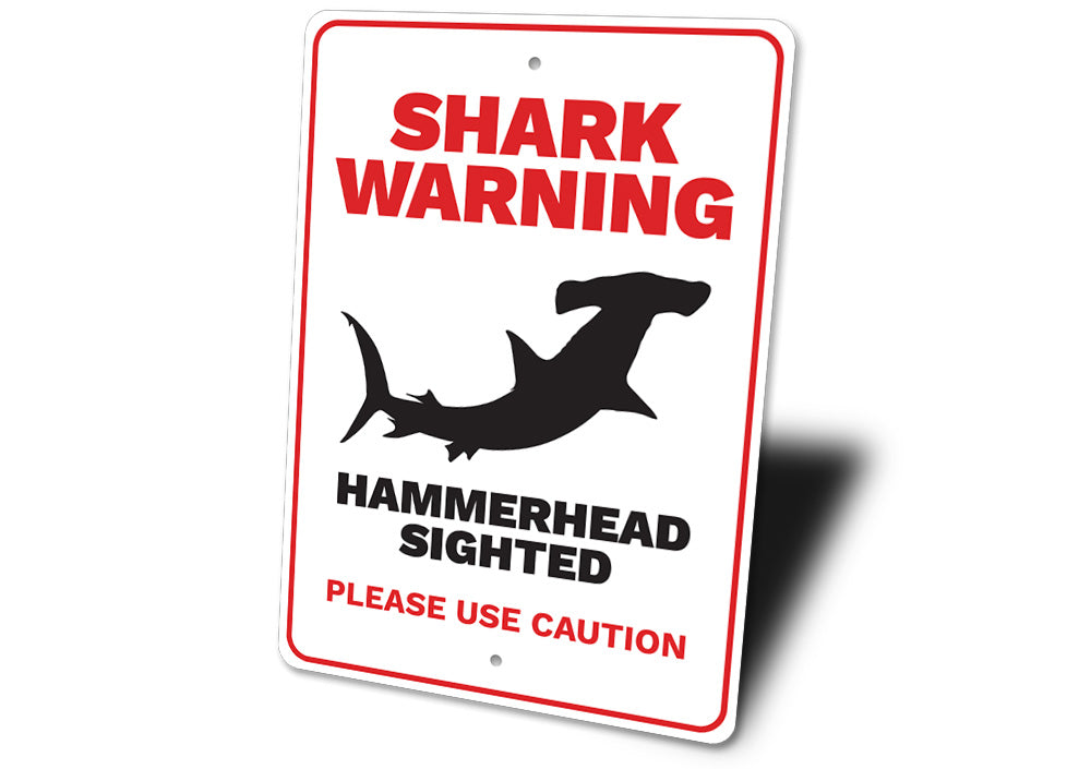 Hammerhead Shark Sign