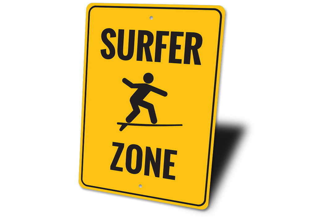 Surfer Zone Sign