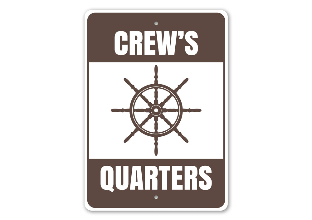 Crews Quarters Sign