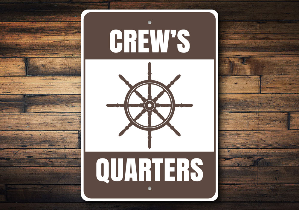 Crews Quarters Sign