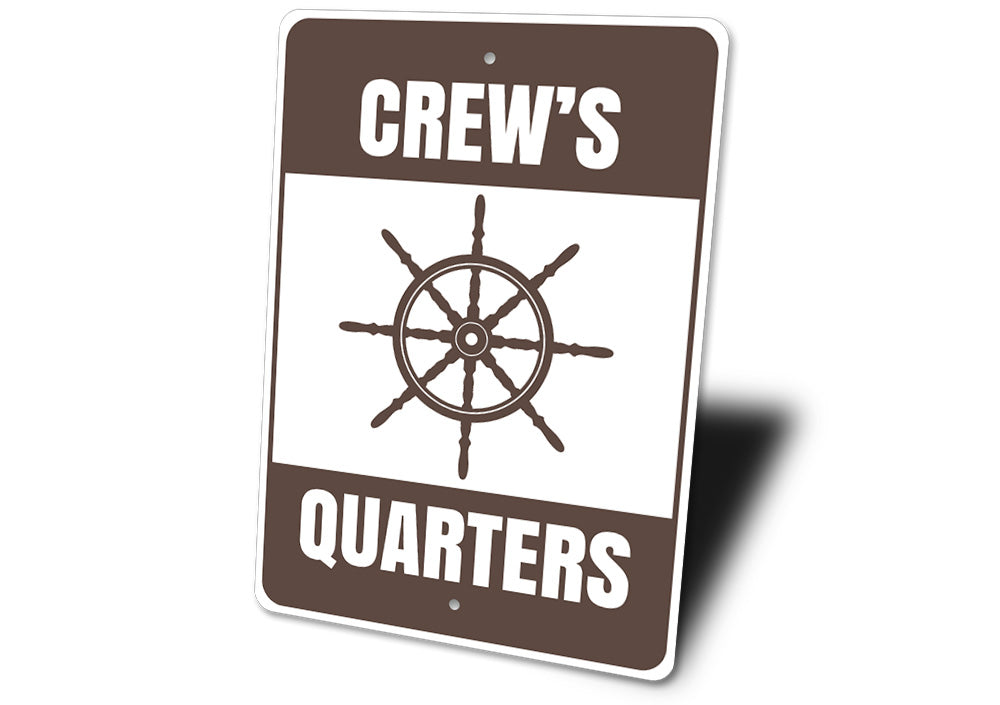 Crews Quarters Sign