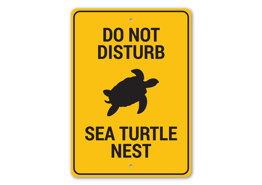 Sea Turtle Nest Sign – Lizton Sign Shop