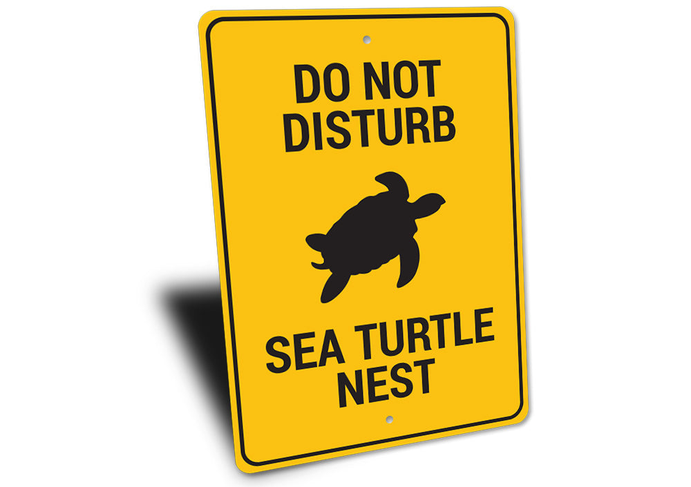 Sea Turtle Nest Sign