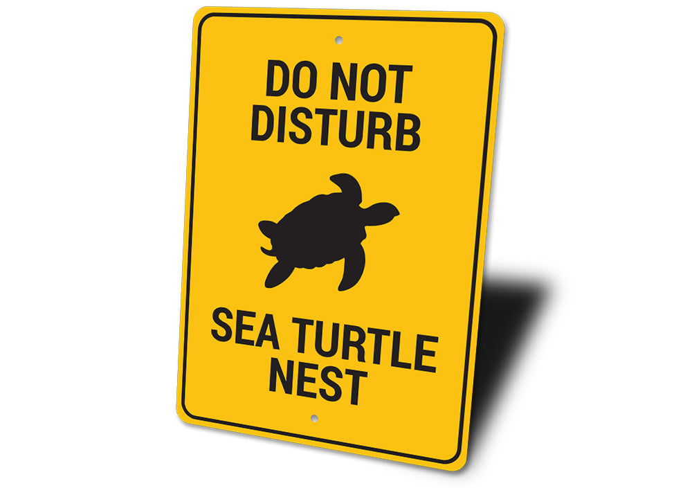 Sea Turtle Nest Sign
