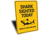 Shark Sighted Sign
