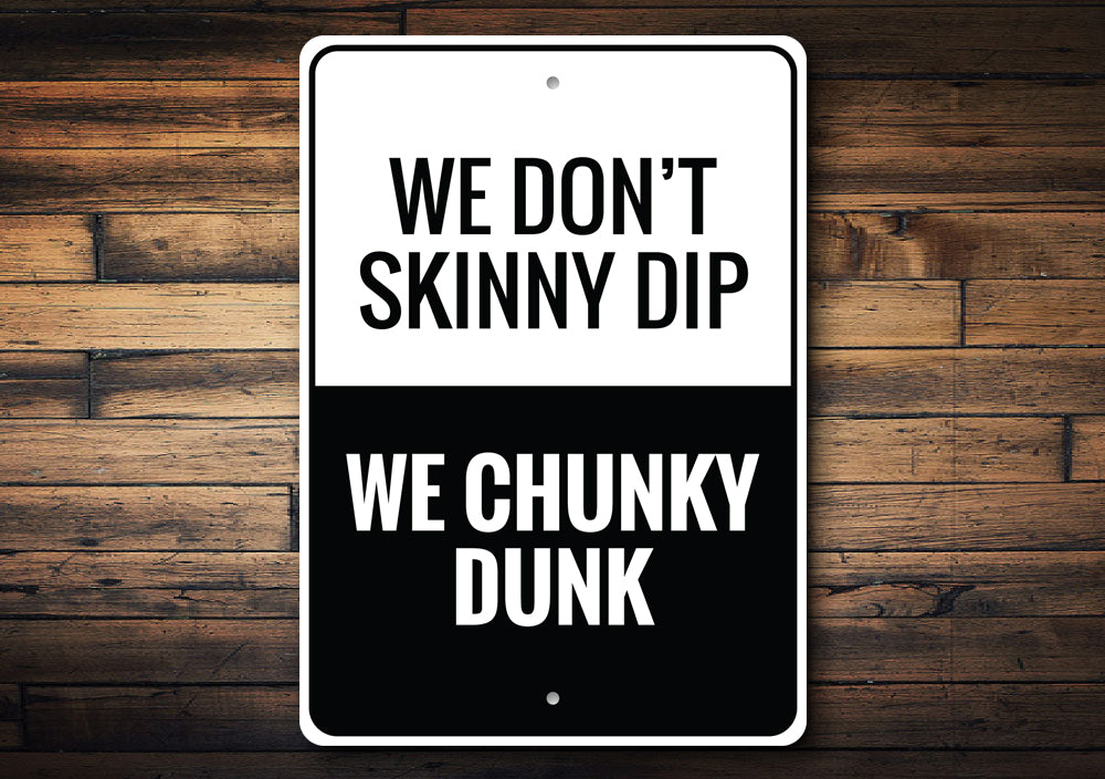 Skinny Dipping Sign