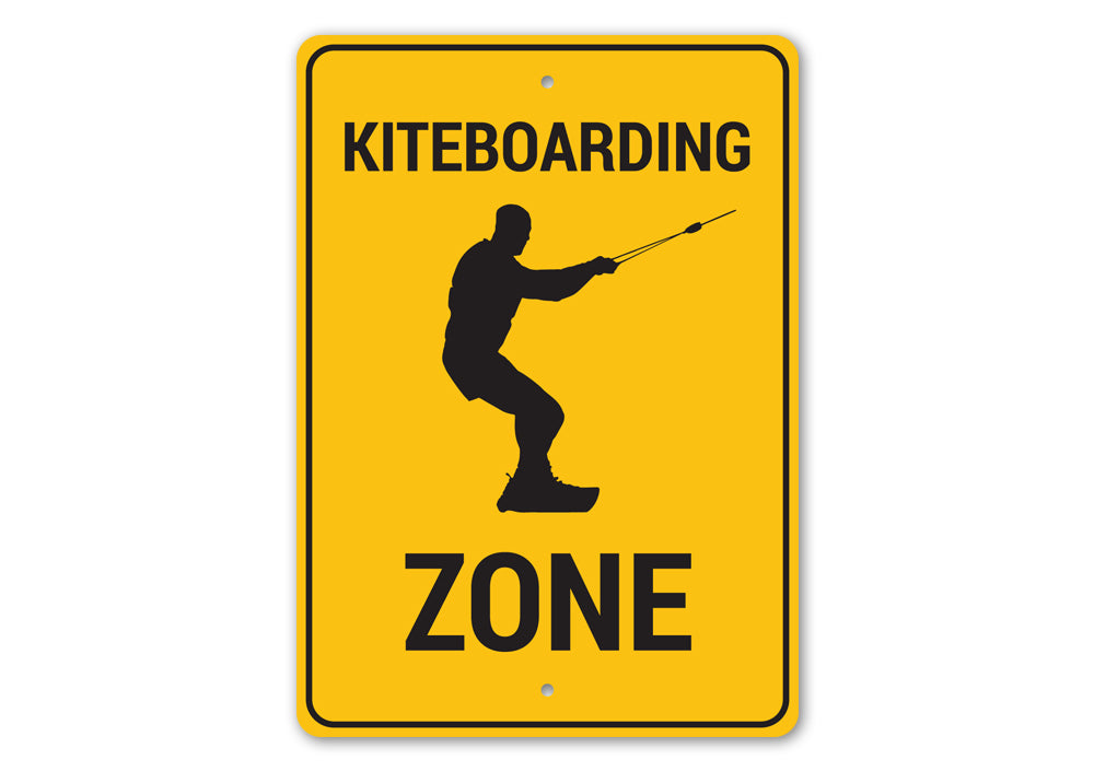 Kiteboarding Zone Sign