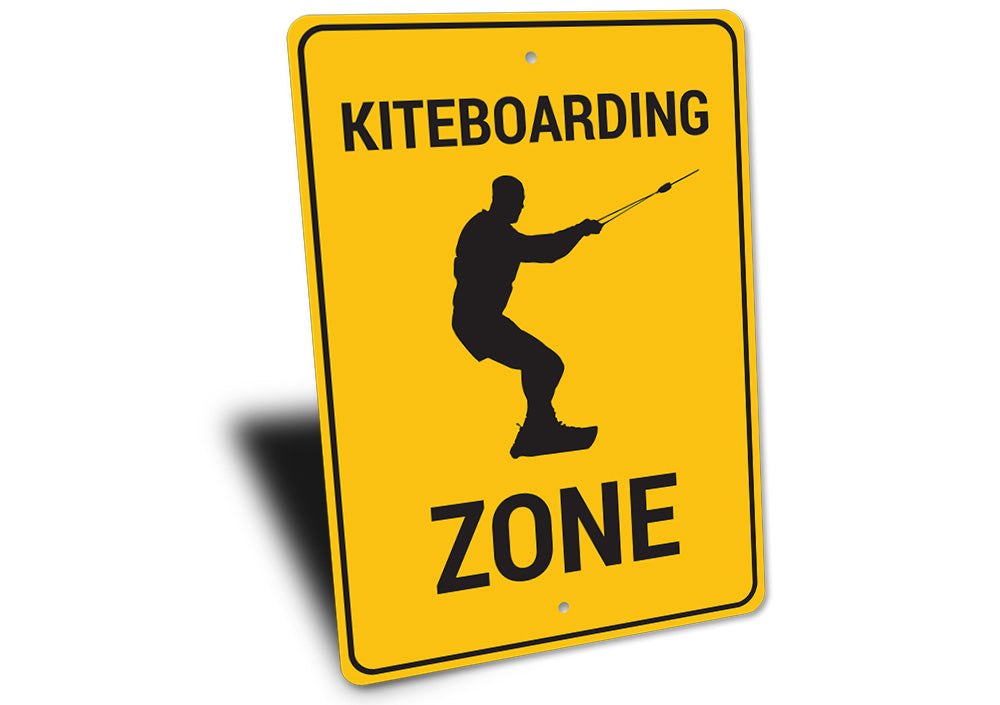 Kiteboarding Zone Sign