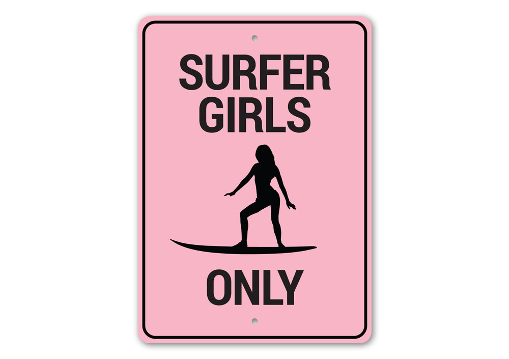 Surfer Girl Power Sign