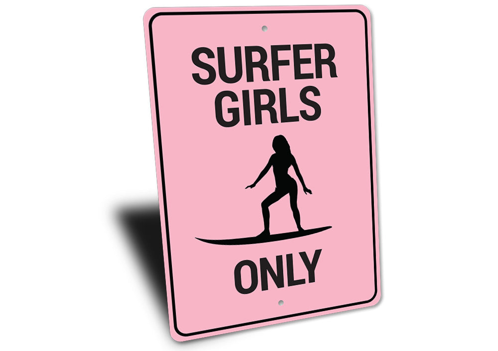 Surfer Girl Power Sign