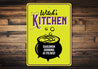 Witch's Kitchen Sign