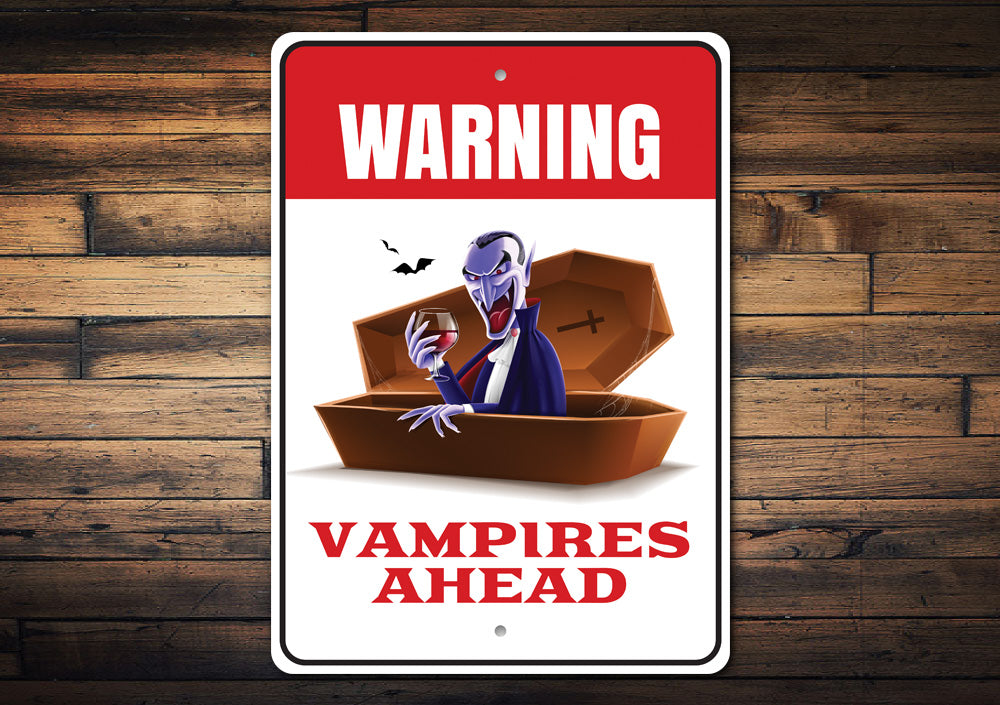 Vampire Warning Sign