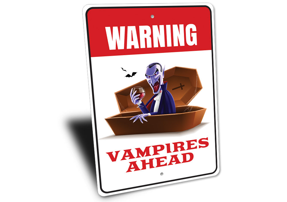 Vampire Warning Sign