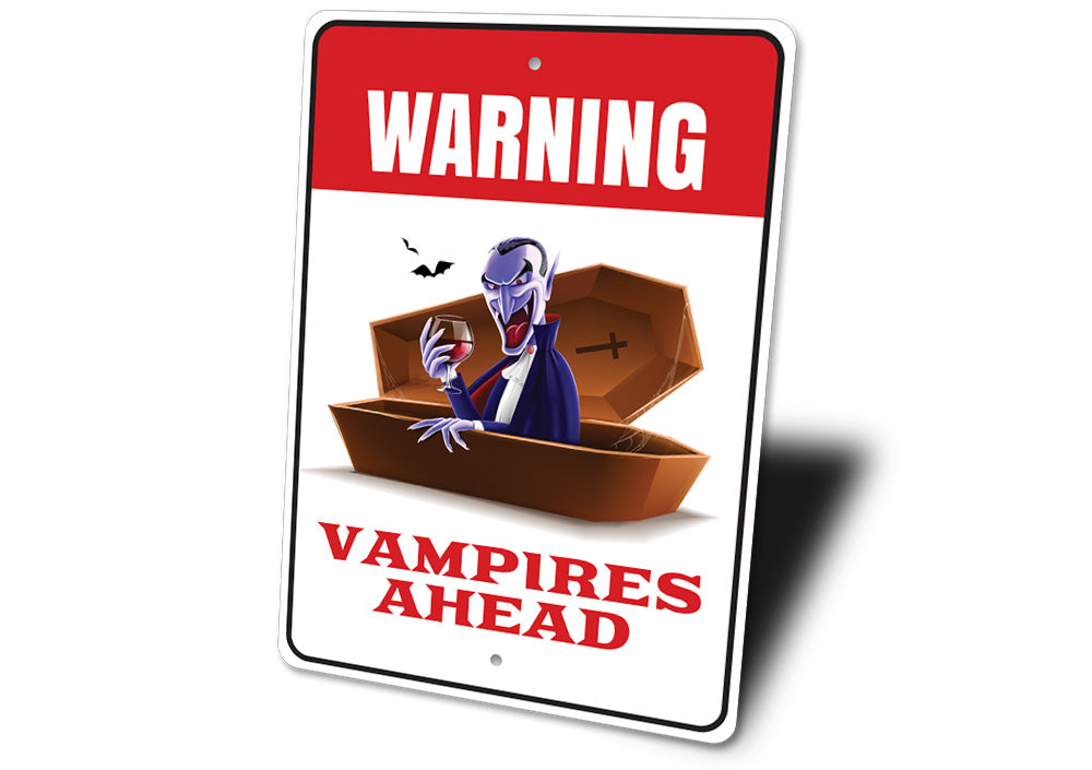 Vampire Warning Sign