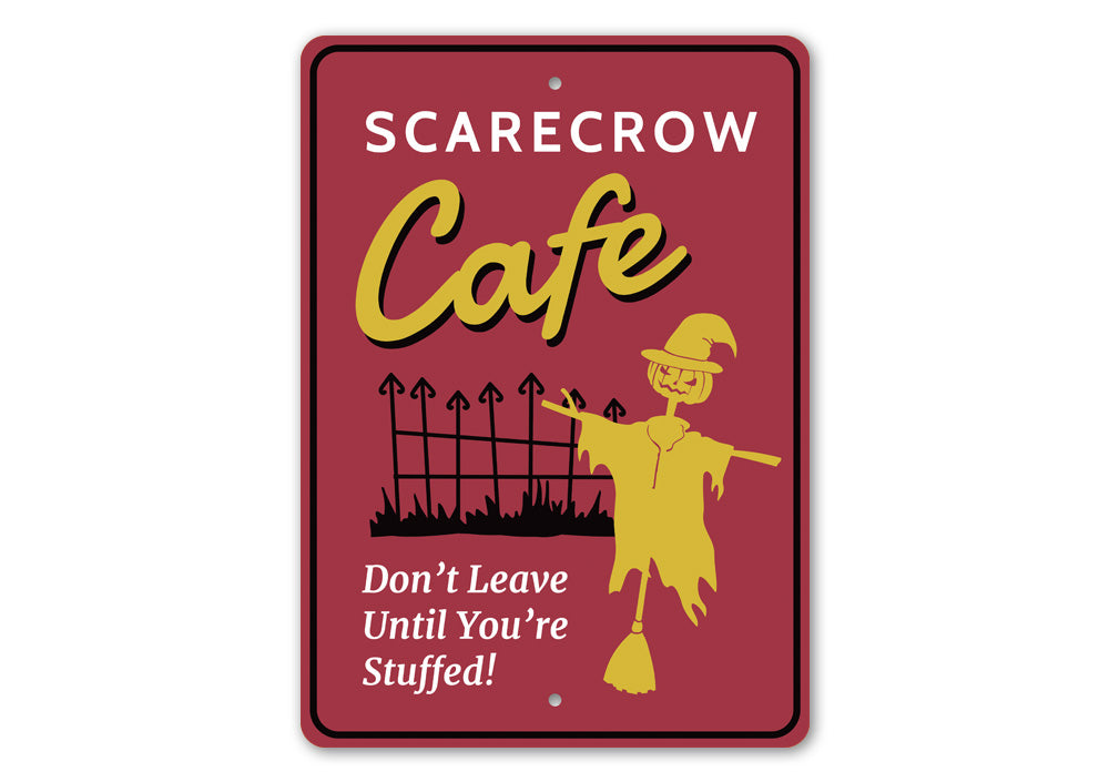 Scarecrow Cafe Sign