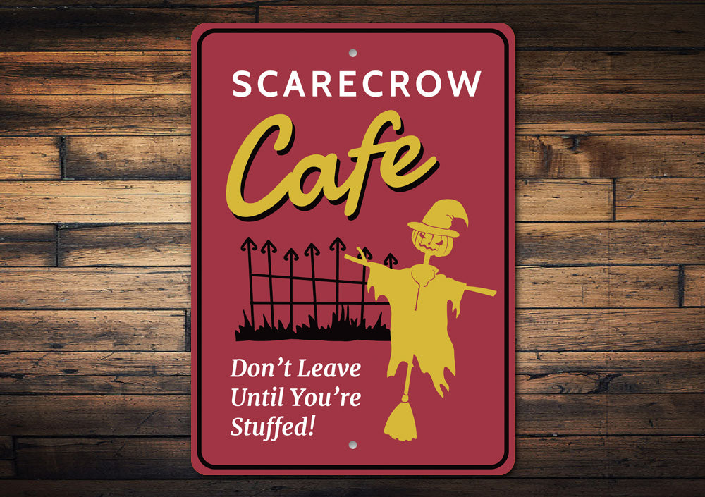 Scarecrow Cafe Sign