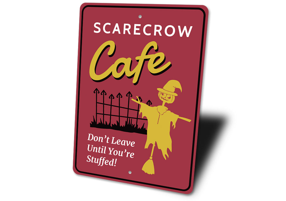 Scarecrow Cafe Sign