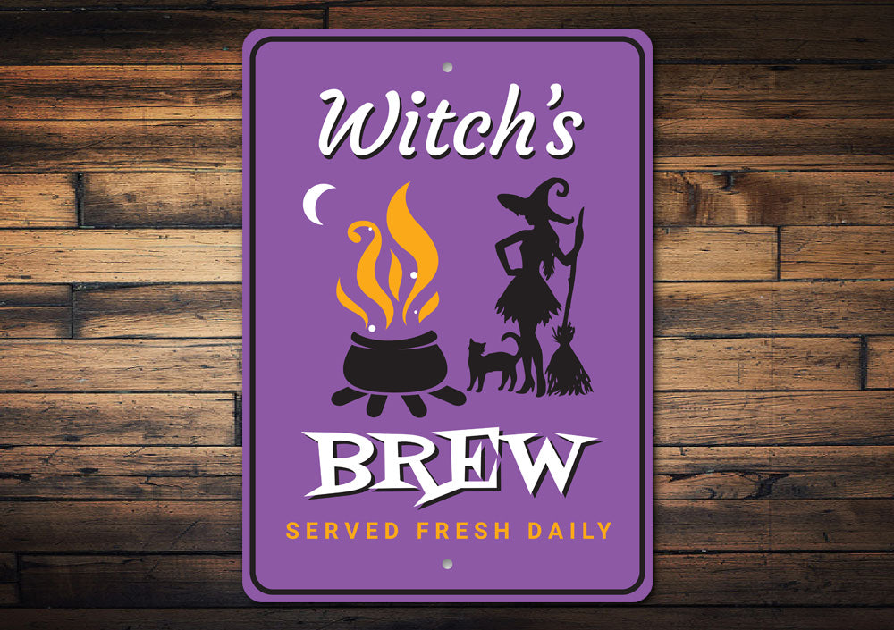 Witch's Brew Sign