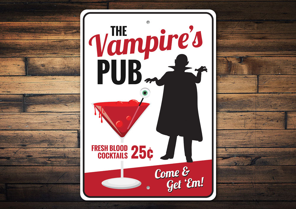 Vampires Pub Sign