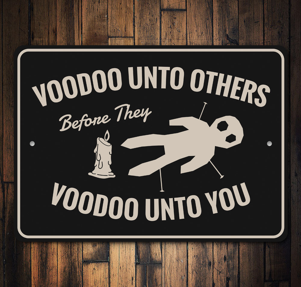 Halloween Voodoo Doll Sign