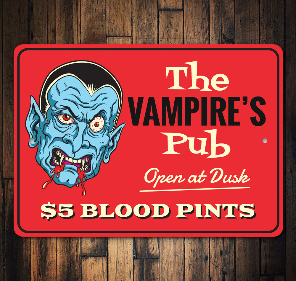 The Vampire Pub Sign