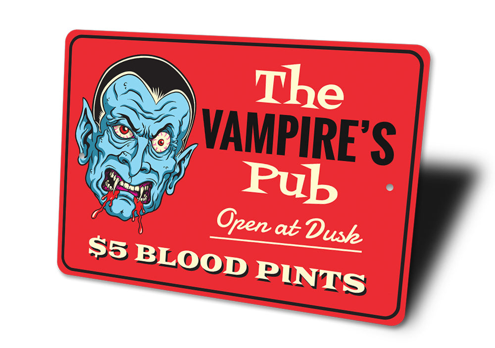 The Vampire Pub Sign