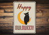 Happy Owloween Sign