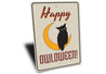 Happy Owloween Sign