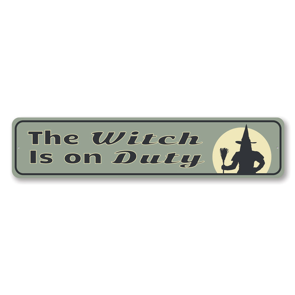 Wicked Witch Sign Aluminum Sign