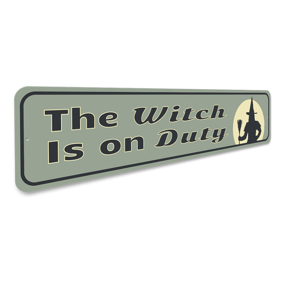 Wicked Witch Sign Aluminum Sign