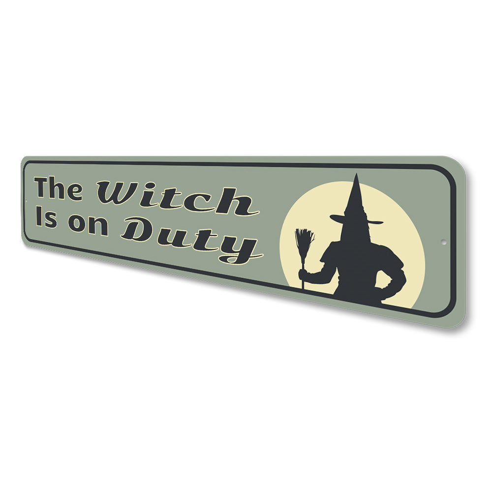 Wicked Witch Sign Aluminum Sign