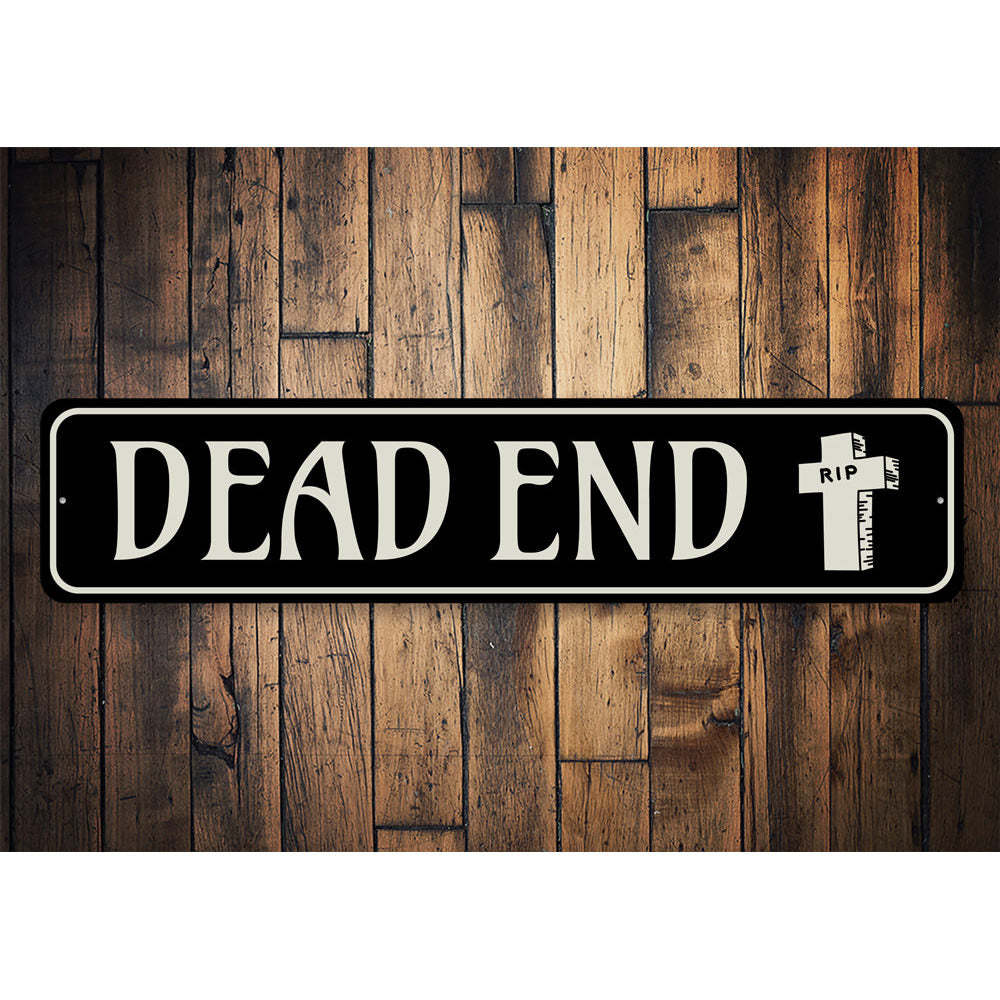 Dead End Sign Aluminum Sign