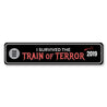 Train of Terror Sign Aluminum Sign