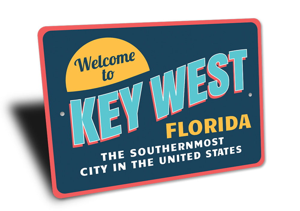 Welcome to Key West Florida Sign